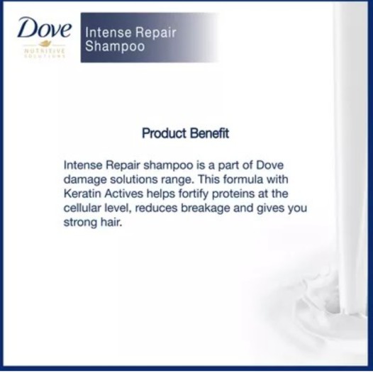 Dove Shampoo Intense Repair 170 ml