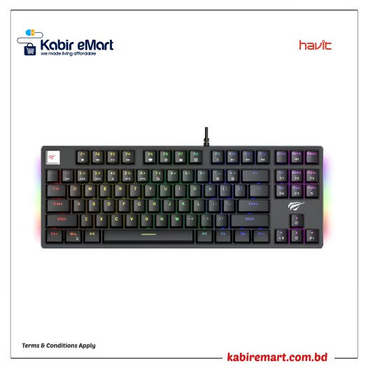 Havit Gamenote KB890L RGB Mechanical Gaming Keyboard