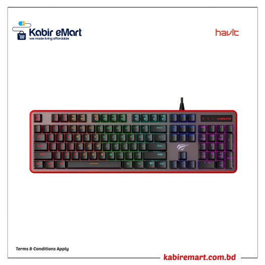 Havit Gamenote KB870L RGB Mechanical Gaming Keyboard