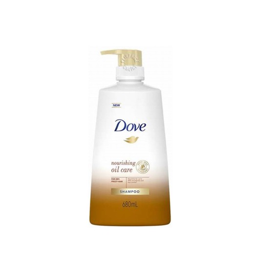 Dove Nourishing Oil Care Dry Hair Shampoo Pump 680 ml