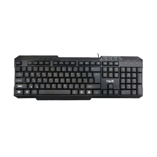 Havit KB613 USB Multimedia Keyboard with Bangla