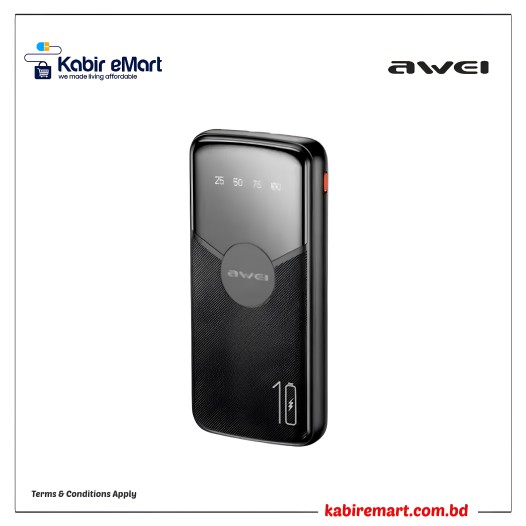 Awei P6K 20000mAh Double USB Power Bank