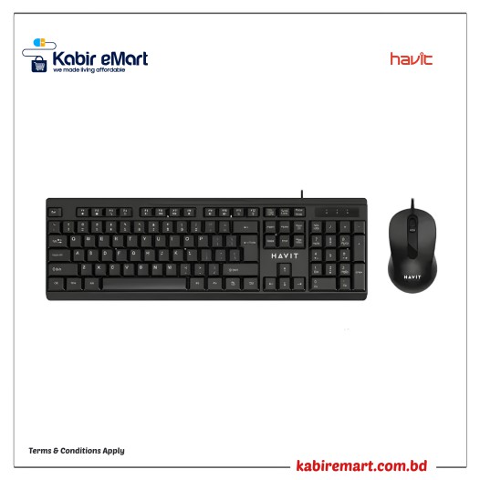 Havit KB270CM Wired Keyboard & Mouse Combo