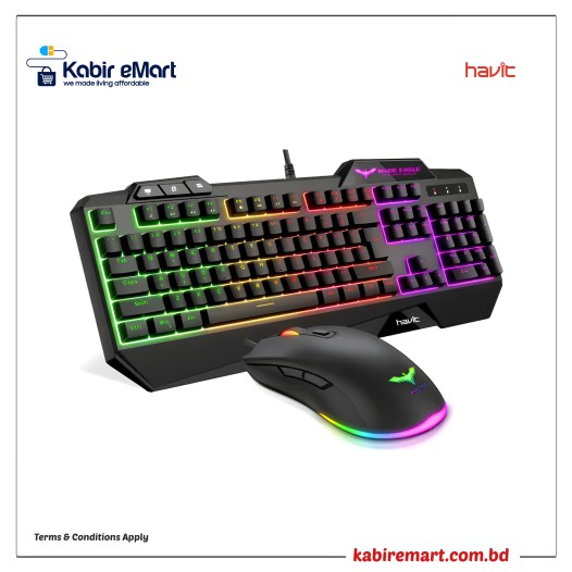 Havit HV-KB558CM Gaming Keyboard and Mouse Combo