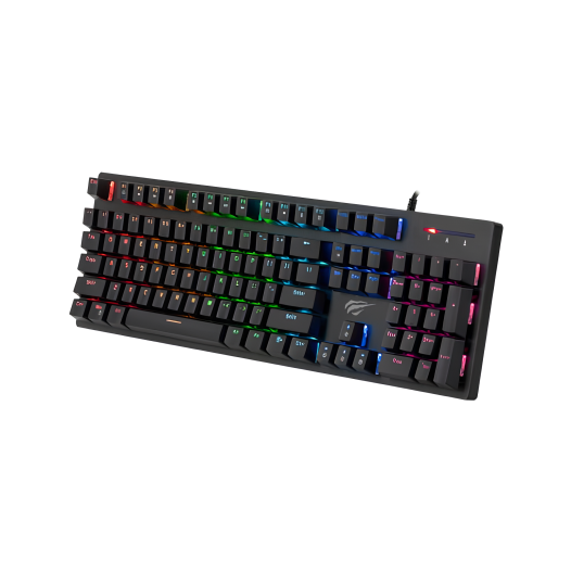 Havit HV-KB858L RGB Backlit Mechanical Gaming Keyboard with Bangla