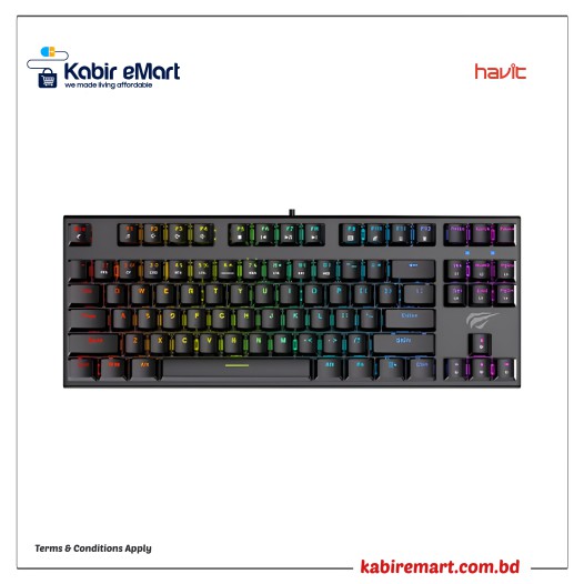 Havit KB857L RGB Backlit Mechanical Gaming Keyboard