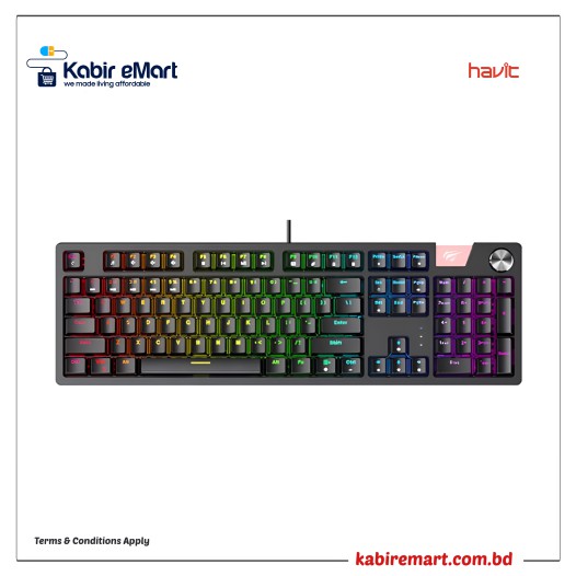 Havit HV-KB862L RGB Mechanical Gaming Keyboard