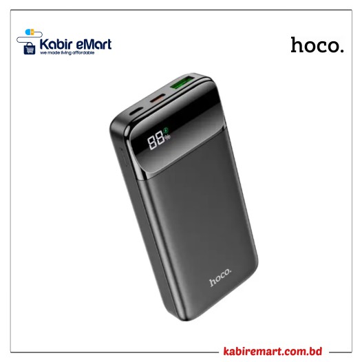 Hoco J89 10000mAh 20W Fast Charging Digital Display Power Bank