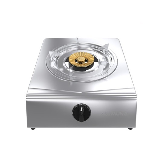 Jamuna Gas Stove JGS-NB01SS LPG/NG (Brass Burner)