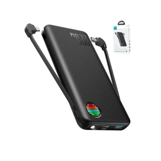 Joyroom JR-L014 22.5W 10000mAh Power Bank With Dual Cables