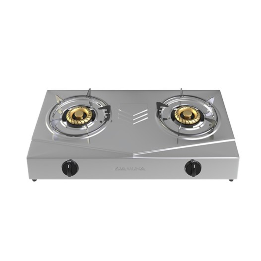 Jamuna Gas Stove JGS-SB02SS LPG/NG (Brass Burner)