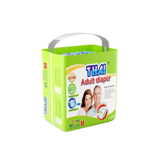 Thai Adult Belt Diapers- 10 Pcs, M Size