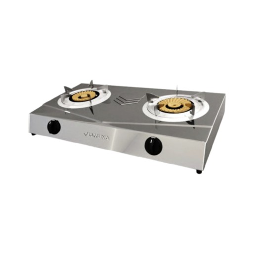 Jamuna Gas Stove JGS-SSD2 LPG/NG (Brass Burner)