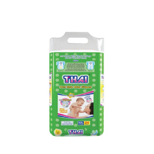 Thai baby diaper pant XXL 18+kg 24 pcs