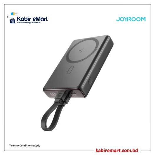 Joyroom JR-PBM01 20W 10000mAh Power Bank with Built-in Cable