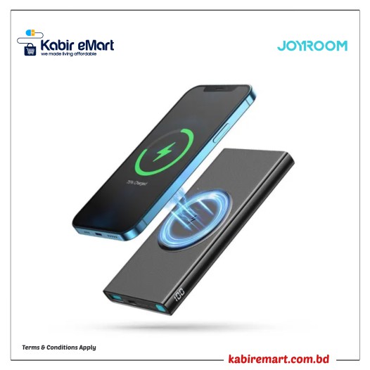 JOYROOM JR-W010 10000mAh 20W Magnetic Wireless Power Bank