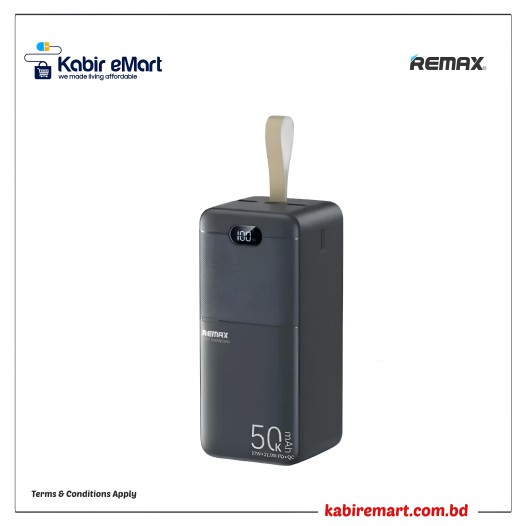 Remax RPP-117 Piloteer Series 50000mAh 27W Fast Charging Power Bank