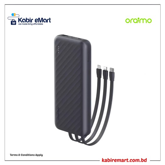 Oraimo Slice Link OPB-P5101 10000mAh 12W Power Bank