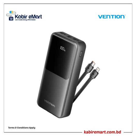 Vention FHPB0 20000mAh 22.5W Fast Charging Power Bank