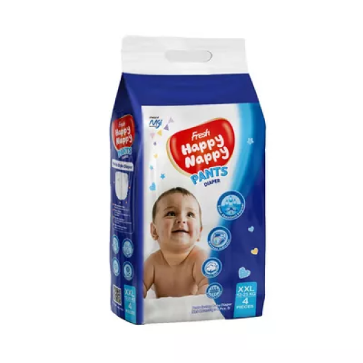 Fresh Happy Nappy Pant Diaper XXL (12-25 kg) 4 pcs