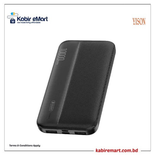 Yison Celebrat PB-11 10000mAh Portable Power Bank