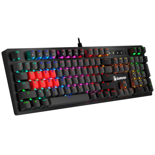 A4TECH Bloody B820R Light Strike RGB Animation LK RED Switch Mechanical Gaming Keyboard