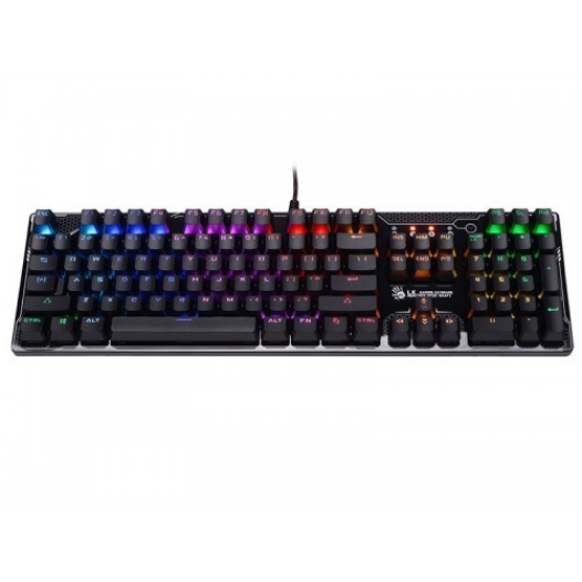 A4TECH Bloody B810R RGB Light Strike RGB Animation Gaming Keyboard (Blue Switch)