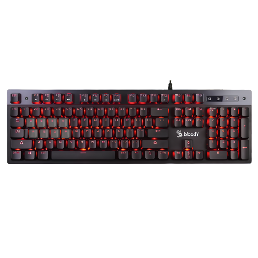 A4TECH Bloody B500N Mecha Like Gaming Keyboard Grey