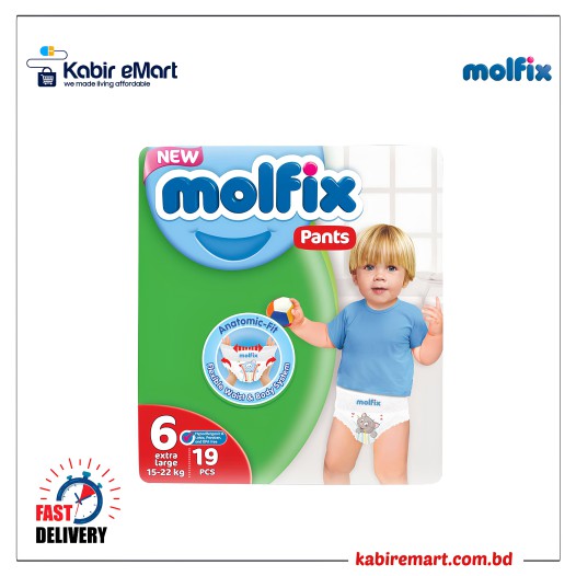 Molfix Twin Pants (15 - 22 Kg) 19 Pcs