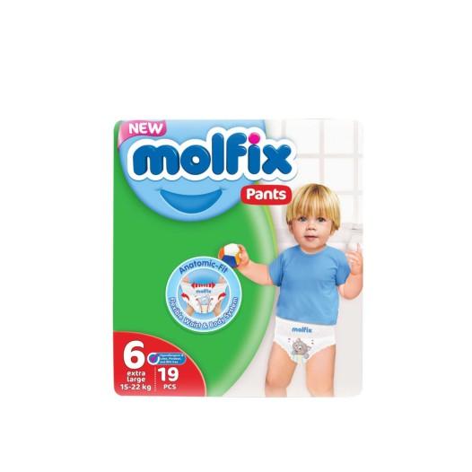 Molfix Twin Pants (15 - 22 Kg) 19 Pcs