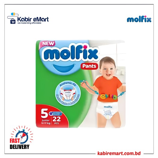 Molfix Twin Pants Junior (12-17Kg) 22 Pcs