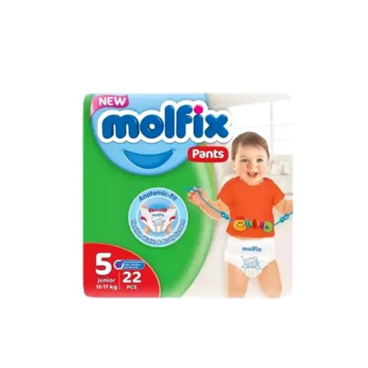 Molfix Twin Pants Junior (12-17Kg) 22 Pcs