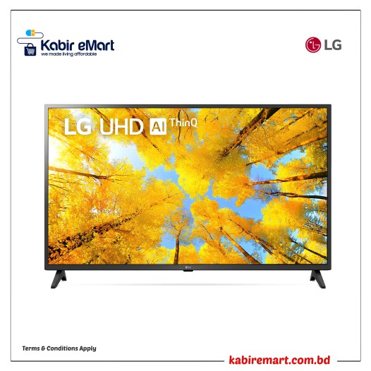 LG  UQ 75 SERIES  43 INCH  4K UHD LED SMART TV  43UQ7550