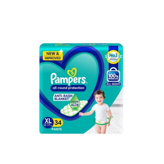 Pampers All round Protection Pants XL 12-17 kg 34 pcs