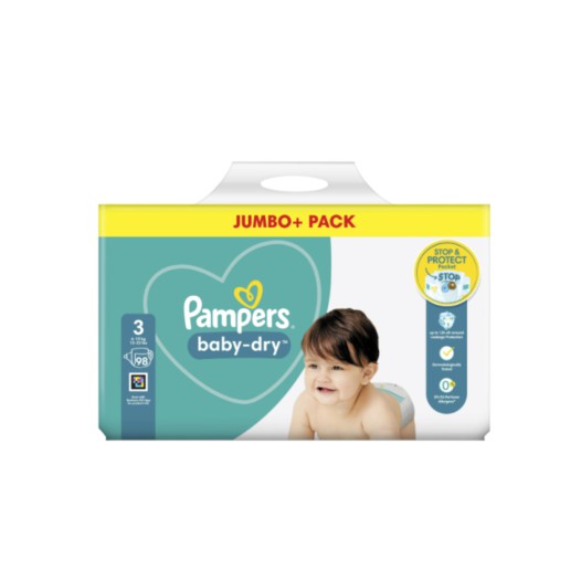 Pampers Baby Dry Size 3 belt (6-10 kg)98 pcs