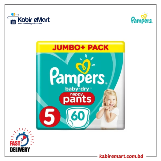 Pampers Baby Size 5 Pant (12-17kg) 60 pcs