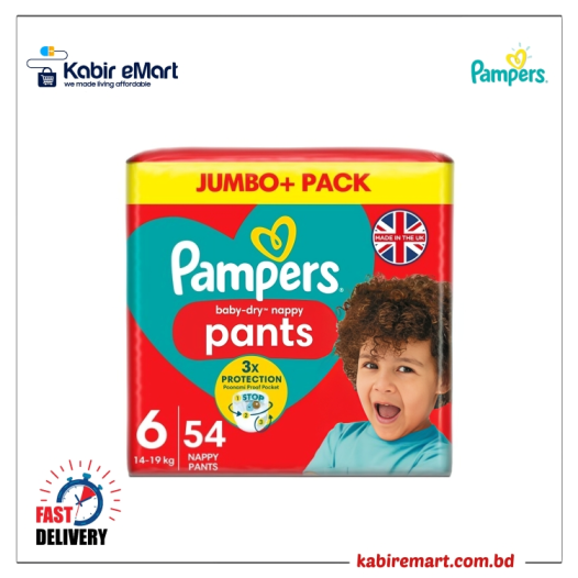 Pampers Baby Size 6 pant (14-19kg) 54 pcs