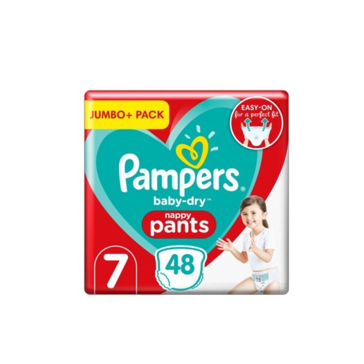 Pampers Baby Size 7 Pant (17+kg) 48 Pcs