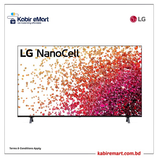 LG  NANOCELL 75 SERIES  75 INCH  4K UHD LED  SMART TV 75NANO75