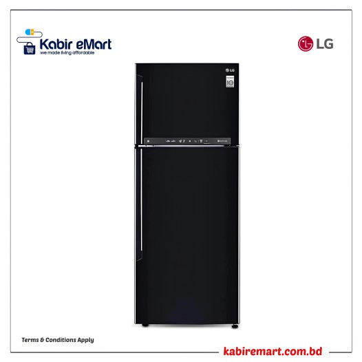 LG 471 LITER TOP MOUNT NO-FROST REFRIGERATOR EBONY SHEEN 2B502HXHL