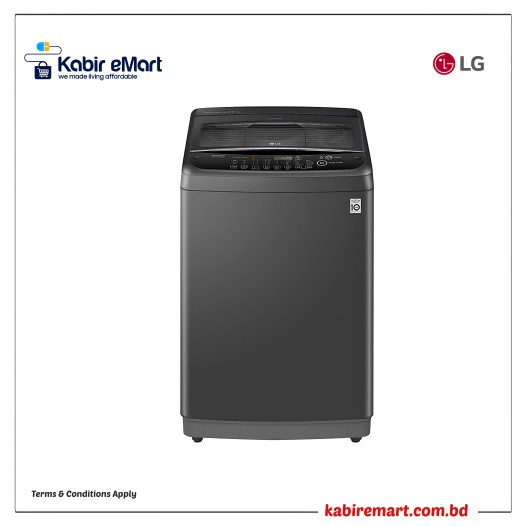 LG SMART INVERTER TOP LOAD WASHING MACHINE, 9KG, BLACK T2109VSAB