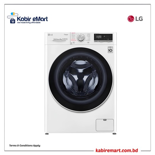 9KG, AI DIRECT DRIVE FRONT LOAD WASHING MACHINE FV1409S4W