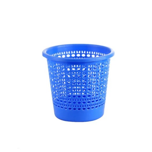 Wave Paper Basket Blue