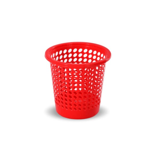 RFL Dust Keeper Paper Basket Medium Red