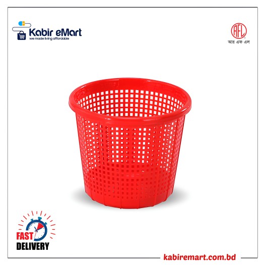 RFL Fresh Paper Basket Small - Red