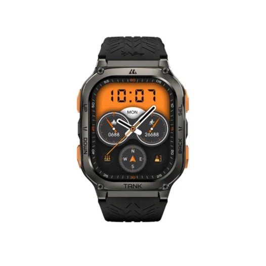 Kospet Tank M3 Ultra Rugged Waterproof Bluetooth Calling Smartwatch