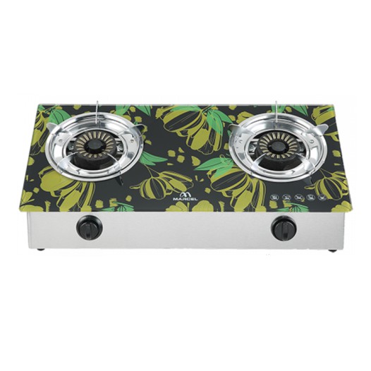 MGS-GDC11 (LPG/NG) Marcel Gas stove Glass Top Double Burner