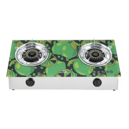 MGS-GDC11 (LPG/NG) Marcel Gas stove Glass Top Double Burner