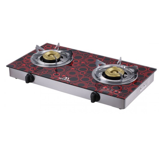 MGS-GDC90 (LPG/NG) (LPG/NG) Marcel Gas stove Glass Top Double Burner