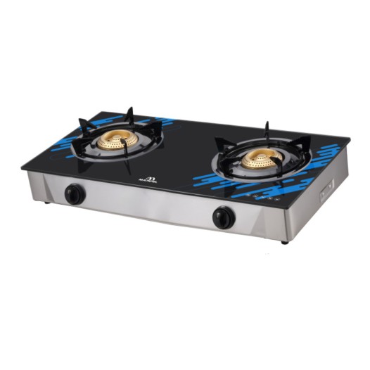 MGS-Sweety Double (LPG/NG) Marcel Gas stove Glass Top Double Burner